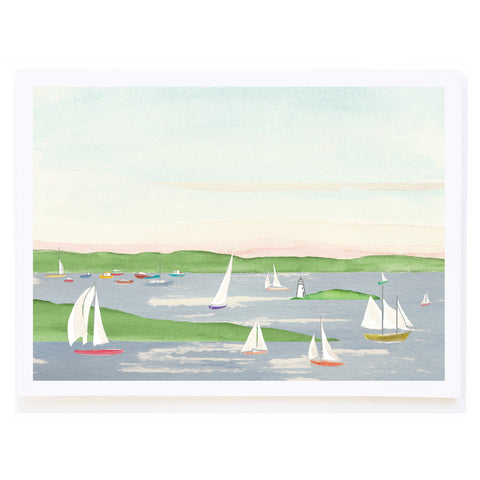 Harbor at Sunset