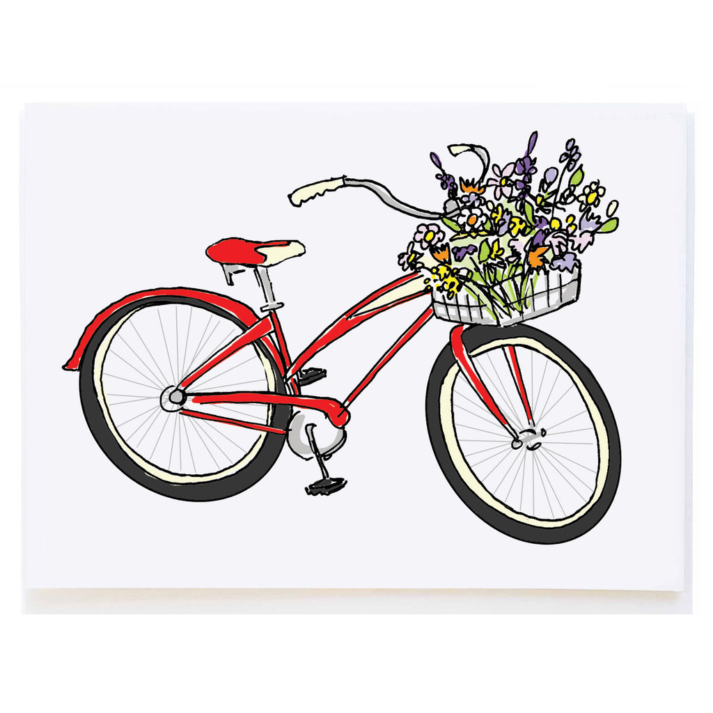 Bike with Flowers