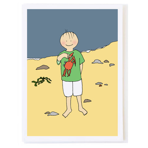 Boy with Crab