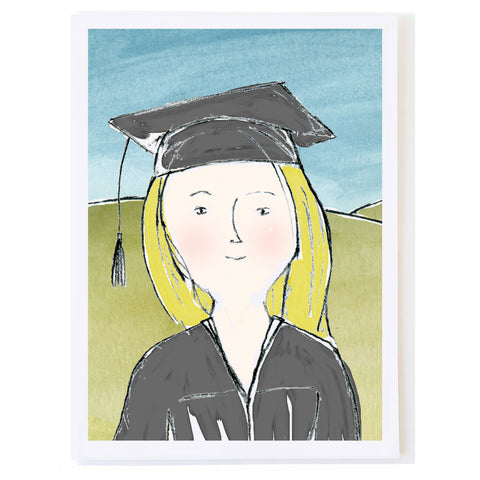Cap and Gown Girl