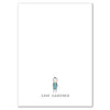 Blue Figure Personal Stationery