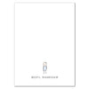 Lilac Figure Personal Stationery