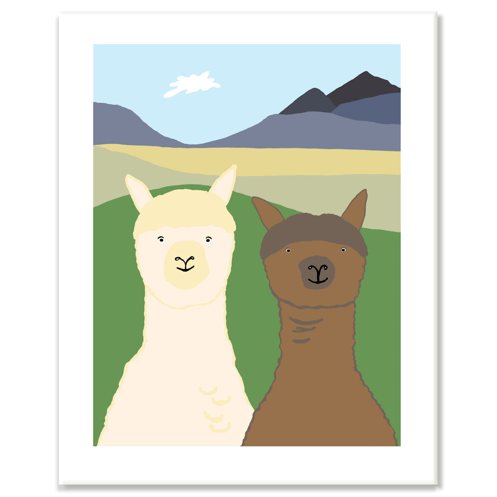 Alpaca Print