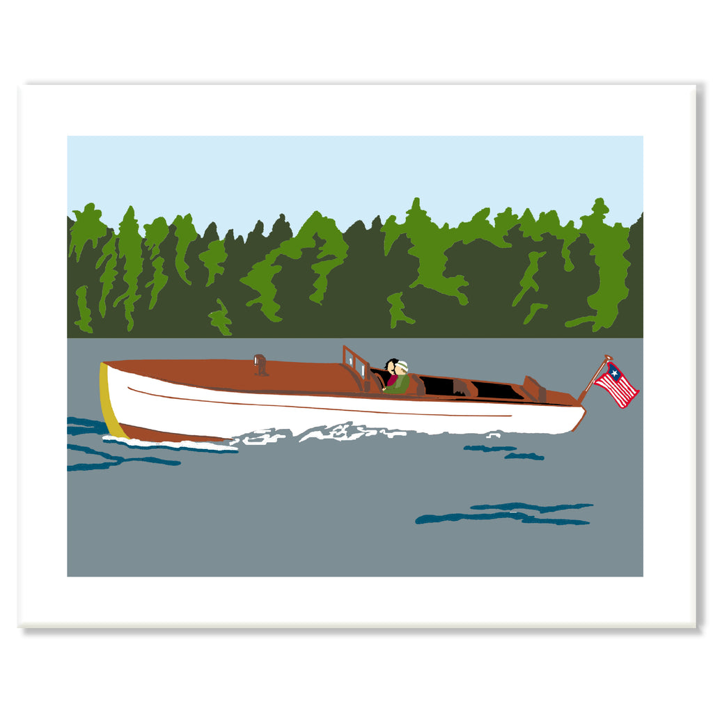 Longboat Print