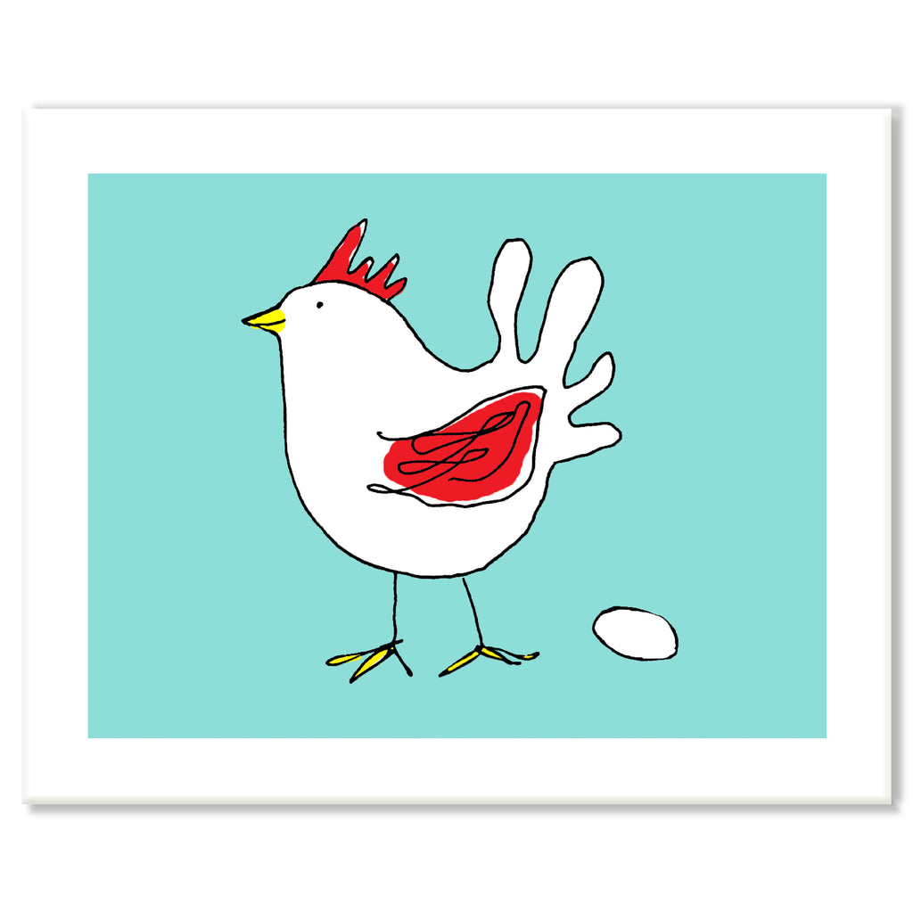 Spring Chicken Print
