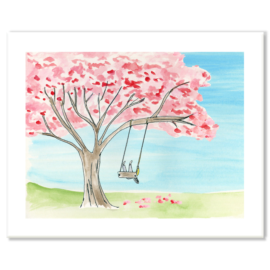 Tree Swing Print
