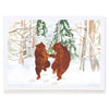 Dancing Bears in Snow