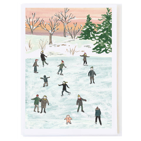 Skaters on the Pond