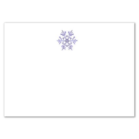 Snowflake Reply Card