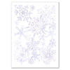Snowflake Print Invitation