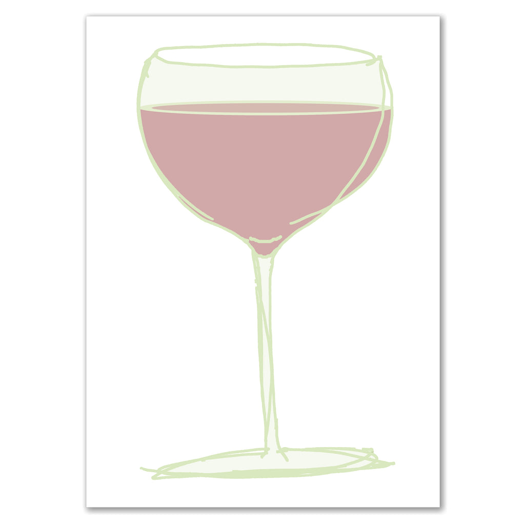 Wine Glass Invitation