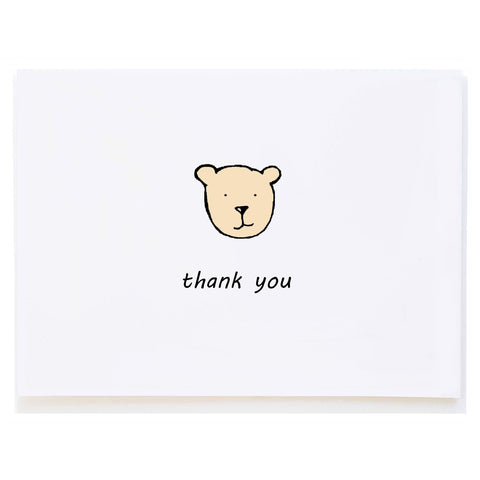 Bear Thank You (small card)