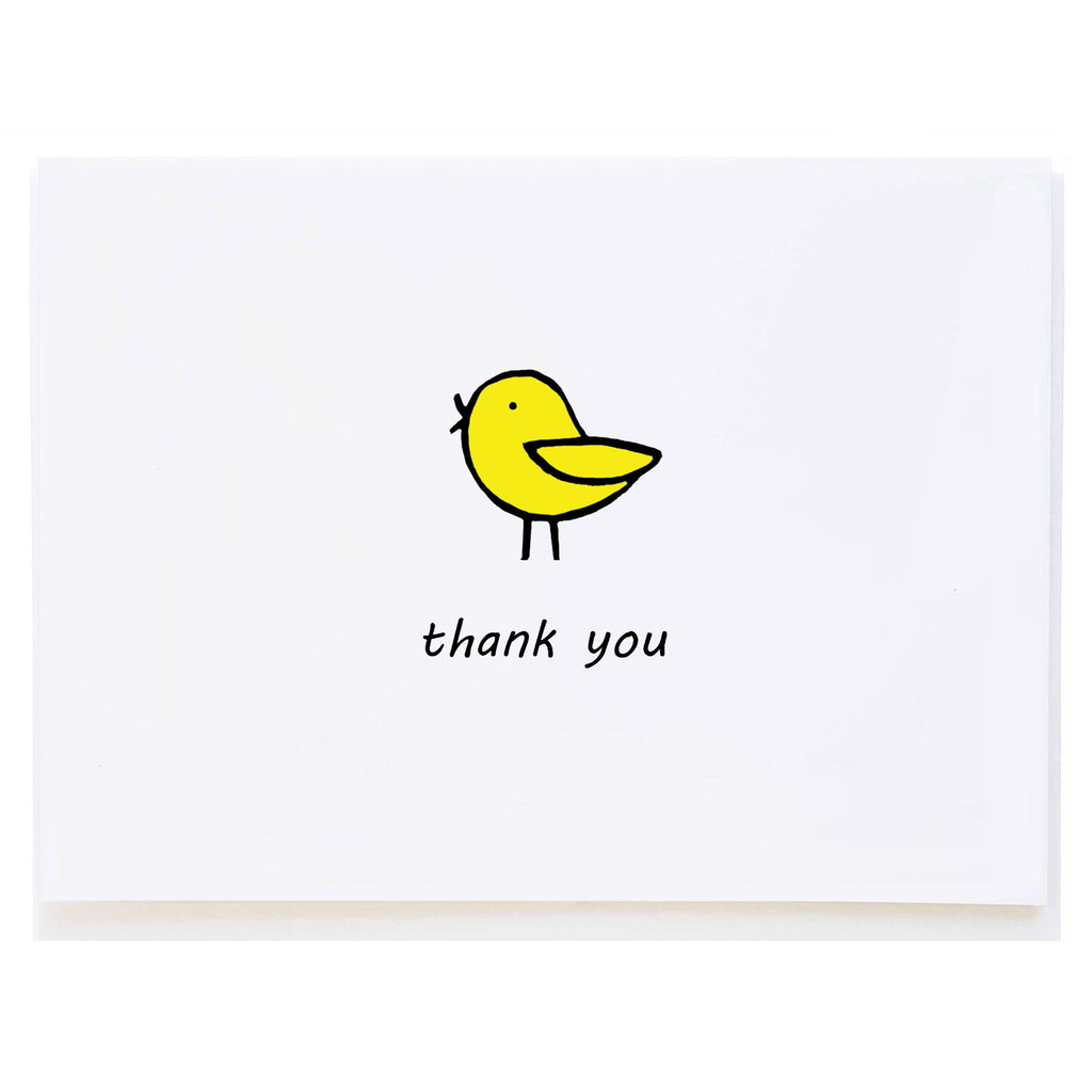 Bird Thank You (small card)