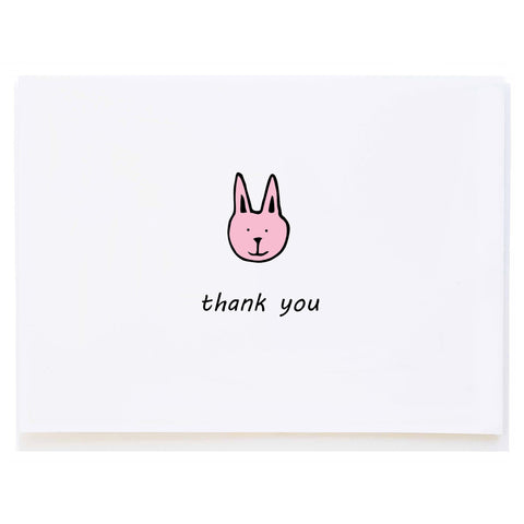 Bunny Thank You (small card)